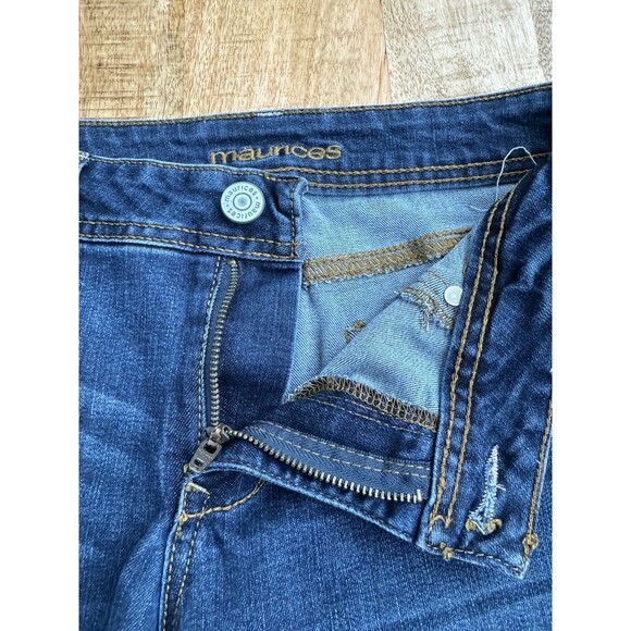 Maurice's Women's Mid Rise Skinny Jeans Medium Wash  Small Regular - Picture 3 of 9